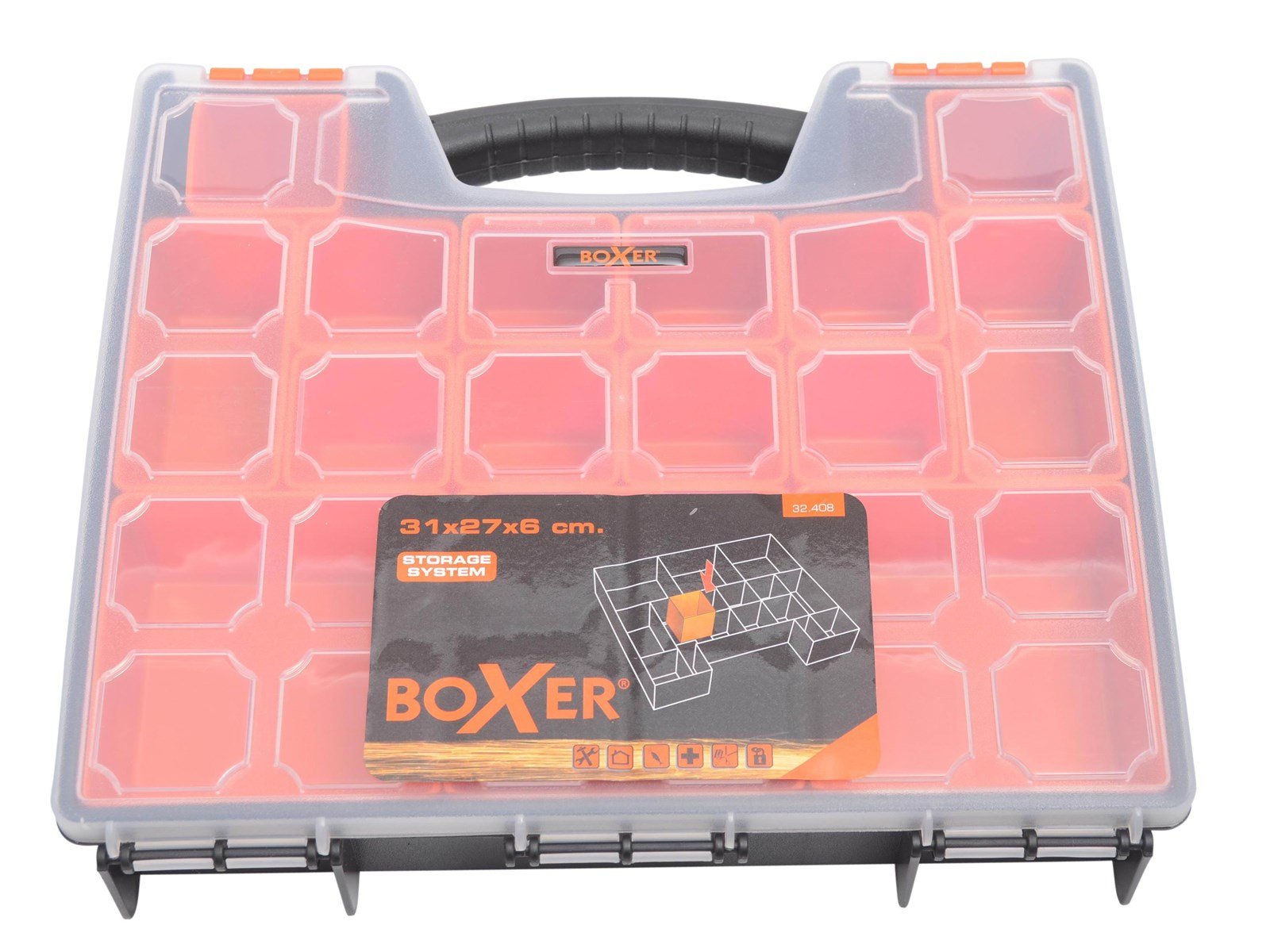 Boxer Organiser box 15 compartments Boxer Organiser box 15 compartments